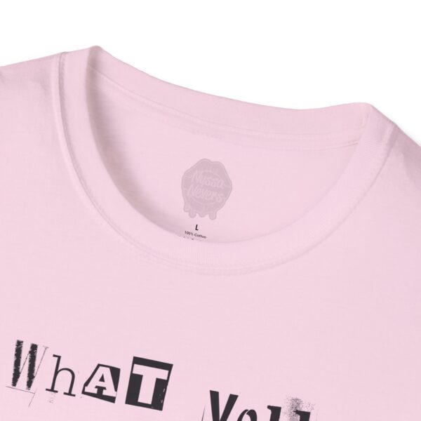 Nyssa Nevers "Fantasy To Plan" (Black Ink) - Unisex Softstyle T-Shirt - Image 63