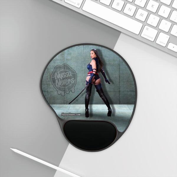 Nyssa Nevers Psylocke Mouse Pad With Wrist Rest - Image 3