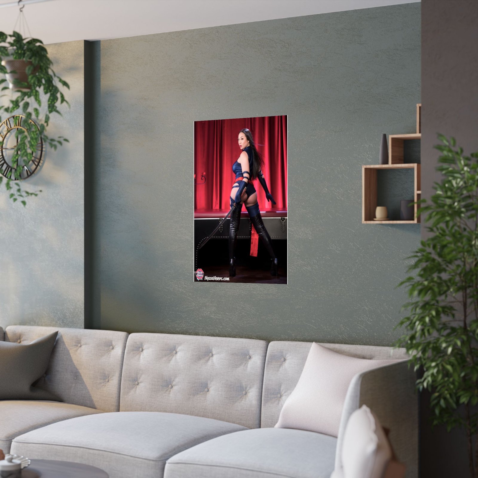 Nyssa Nevers Psylocke Cosplay Poster - Image 4