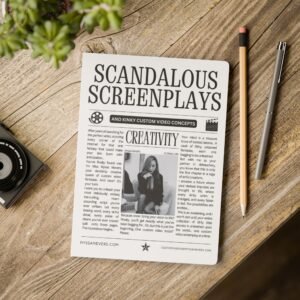Nyssa Nevers "Scandalous Screenplays Volume 1" Softcover Journal (with Inside Prints)
